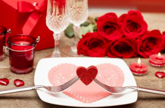 “Афродизиачный ужин на День Святого Валентина”